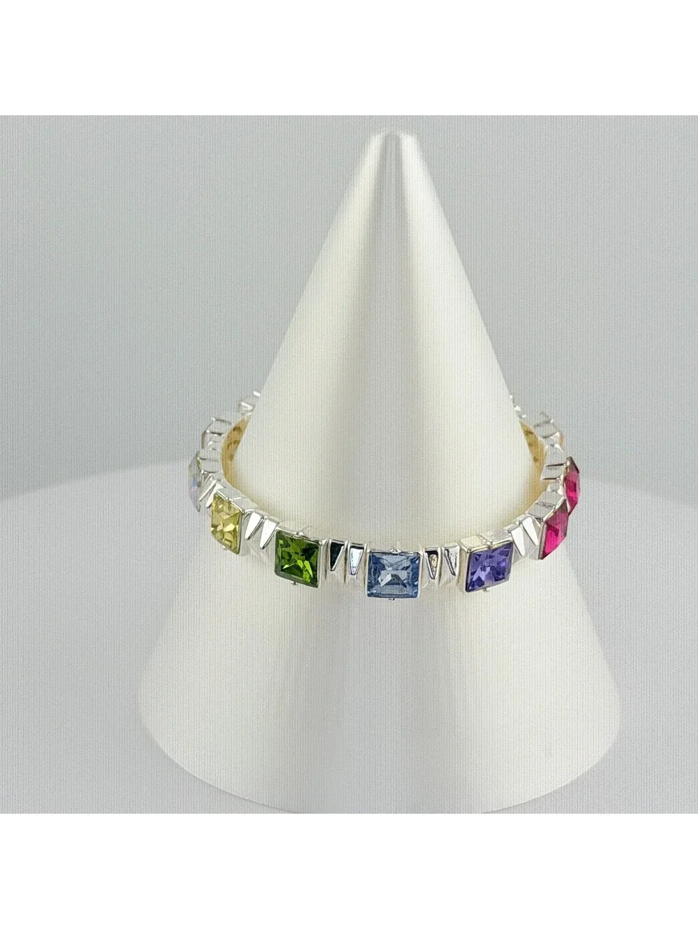 Bomb Party Single Stack Bracelet - on Silver Plating #112